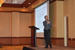 john schmieder presents on acupuncture and good health at gateway to parenthood 2017