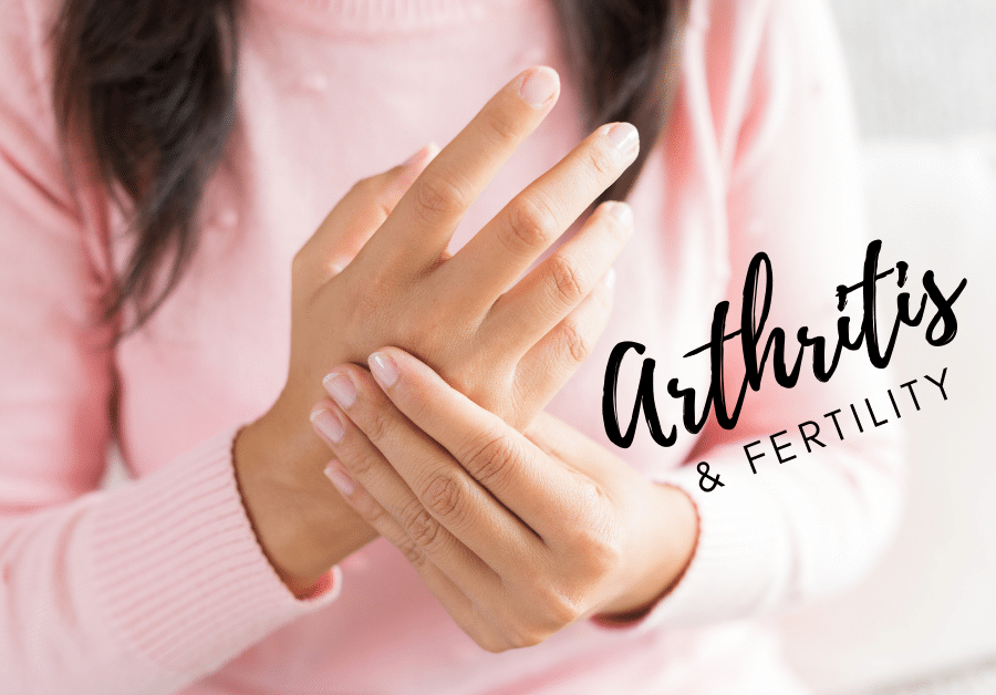 young woman with painful hands due to arthritis
