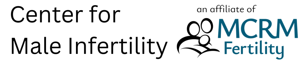 Center for Male infertility at MCRM Fertility Logo